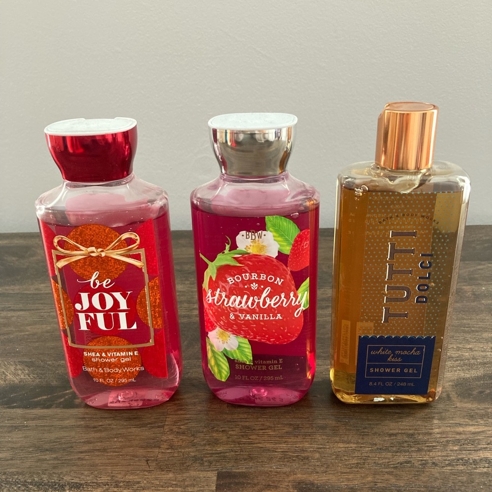 Bath and Body Works Shower Gels
